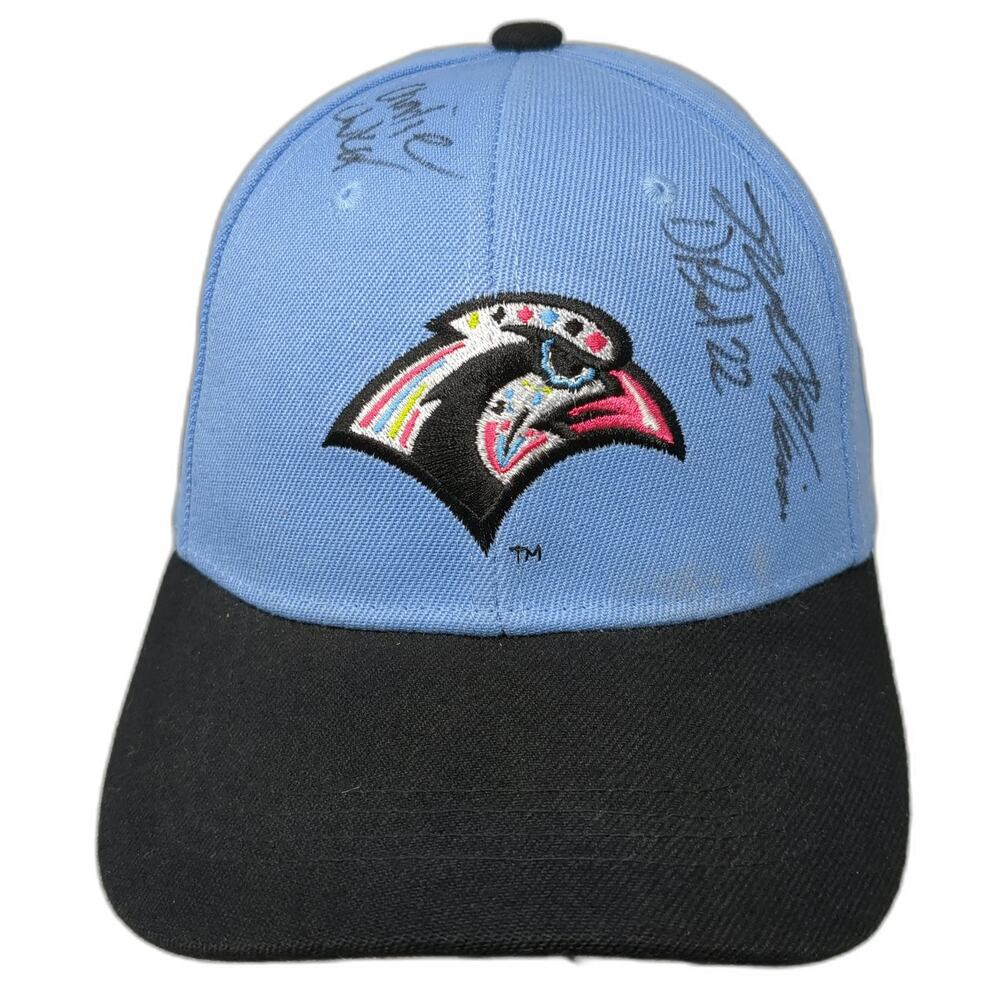 BWM Global Toyota Telemundo Super Caliente Signed Baseball Cap Blue One Size hat